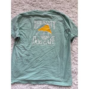 The Salty Dog Cafe Seabrook Island Sz. XL Mint Green Classic Logo Tee. Fun You